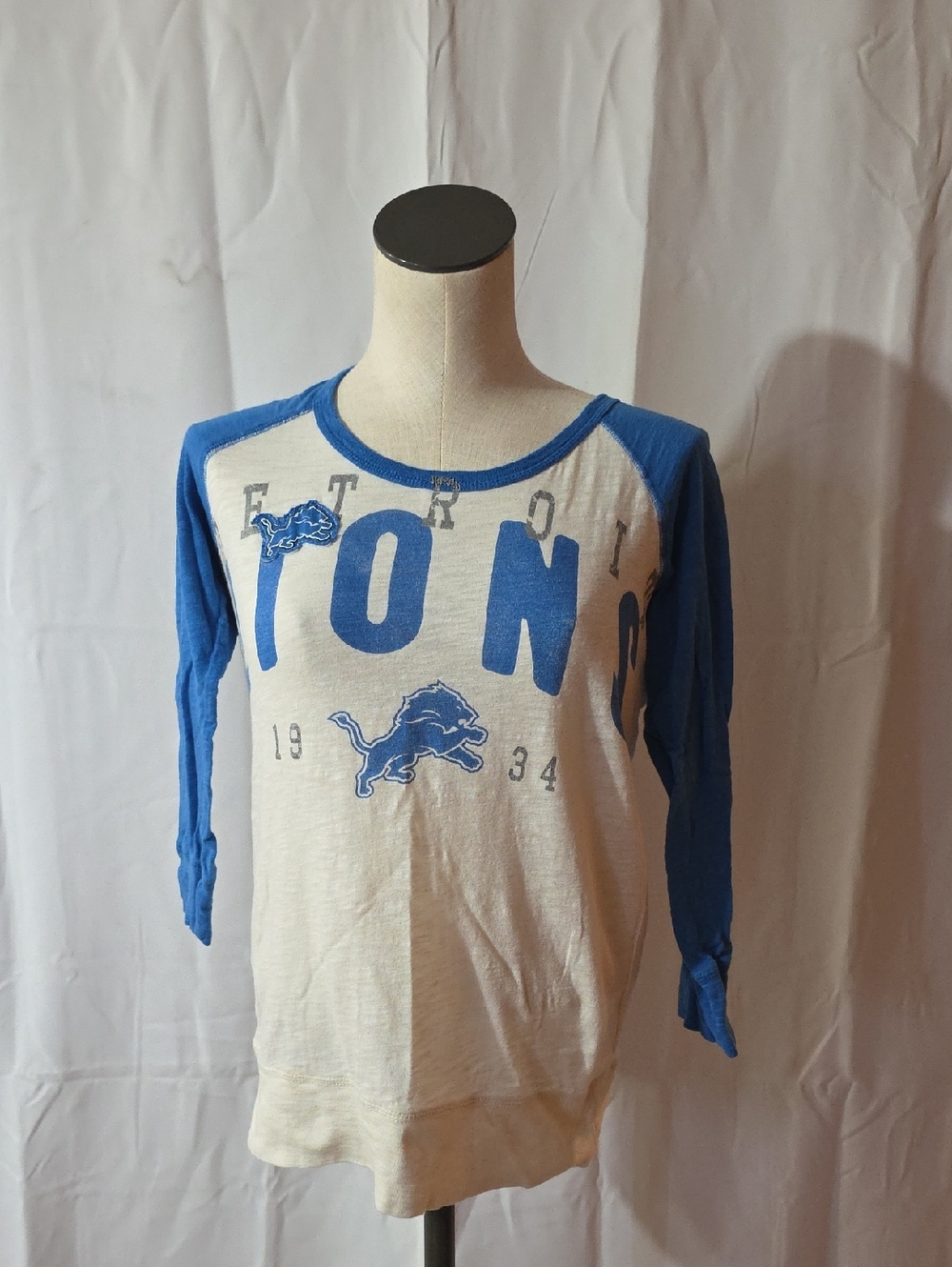 Detroit Lions 3/4 Sleeve Tee